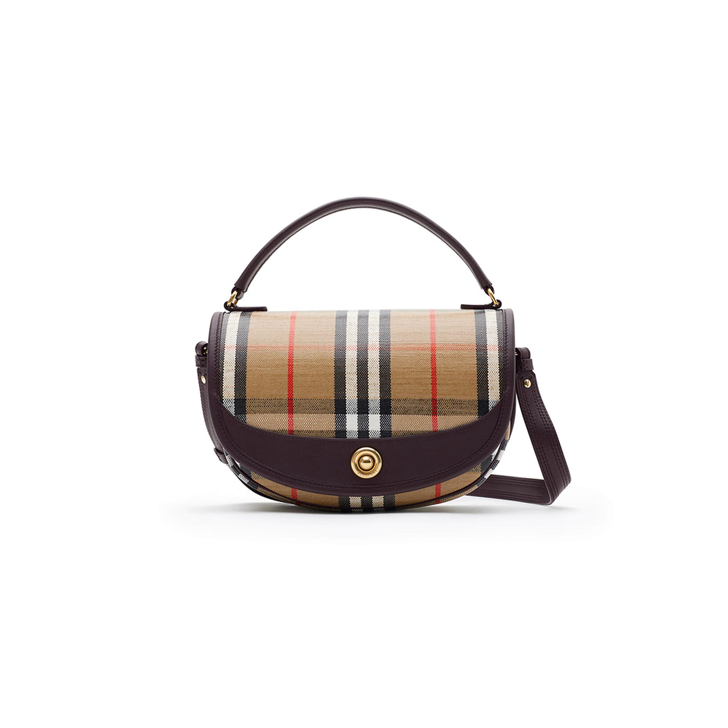 BURBERRY HIGHLANDS CROSSBODY BAG 81121601 (24.5*18*8cm)